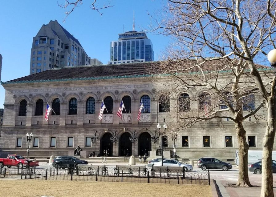 From NYC: Boston and Harvard University Guided Day Tour - Boston Public Library and Back Bay: architecture with a purpose