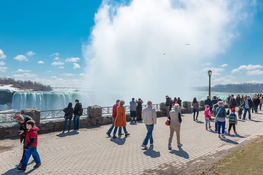 From NYC: Niagara Falls Full-Day Tour with Maid of the Mist - Niagara Falls State Park from the US side: your photo-and-walk game plan