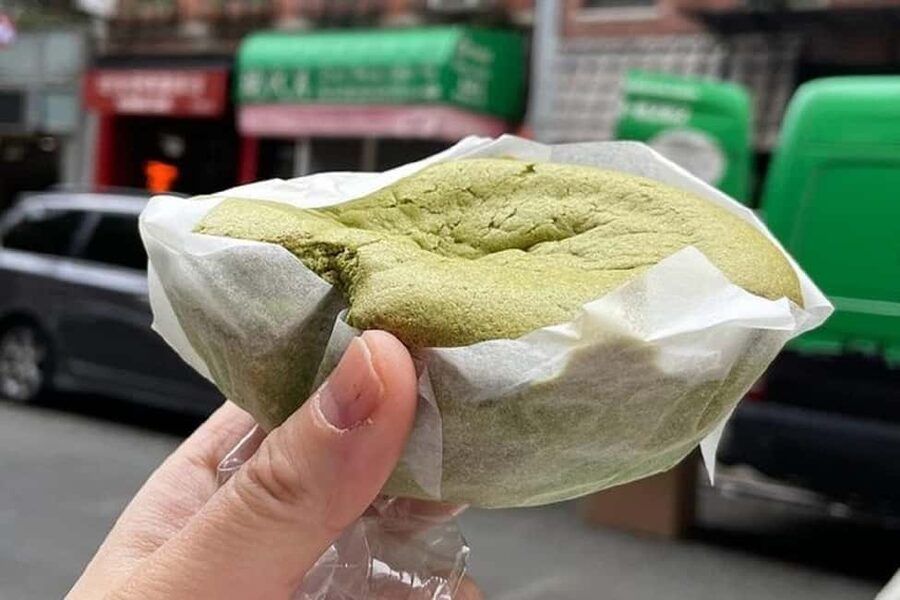From NYC:Taste of Chinatown&Little Italy Culture&Food Tour - Kam Hing Coffee House and the pandan sponge cake moment