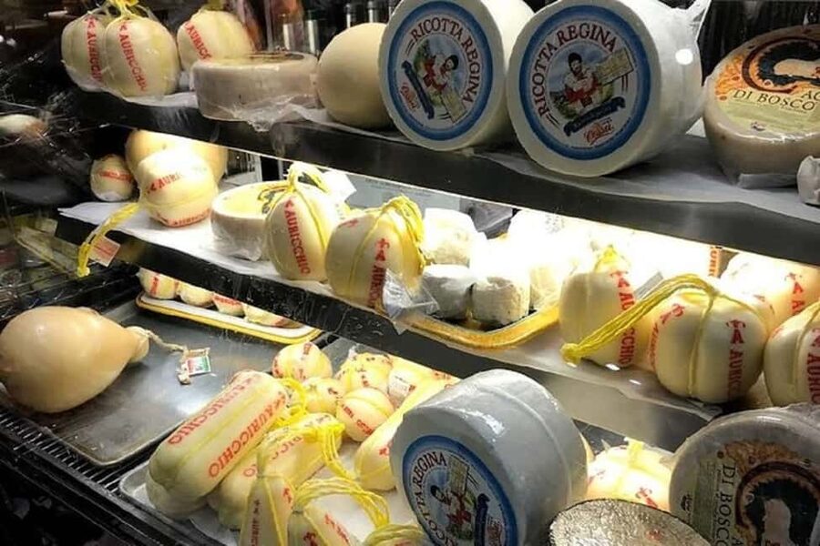 From NYC:Taste of Chinatown&Little Italy Culture&Food Tour - Di Palo’s Fine Foods in Little Italy: cheese and olives with real-world Italian flavor