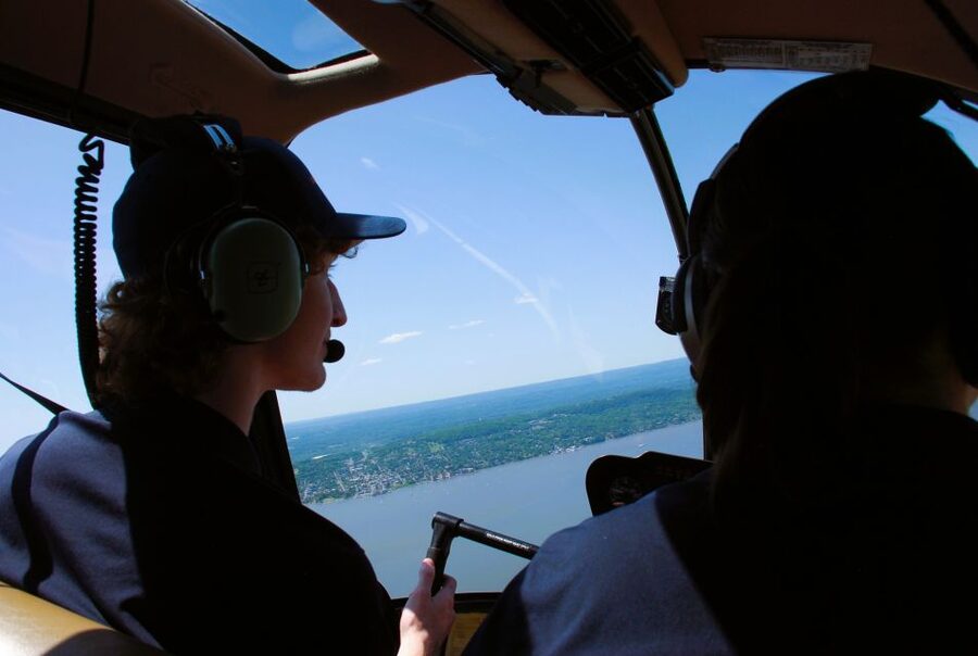 From Westchester: New York Helicopter Piloting Experience - Your Private Lesson in a Robinson R44: Taking the Controls Without Needing Experience