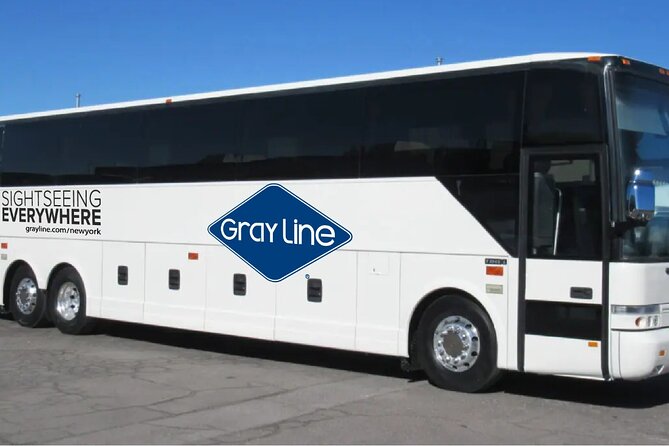 Gray Line New York Fully Guided 5 Hour Sightseeing Tour - Times Square, Rockefeller Center, and St. Patrick Cathedral from the bus