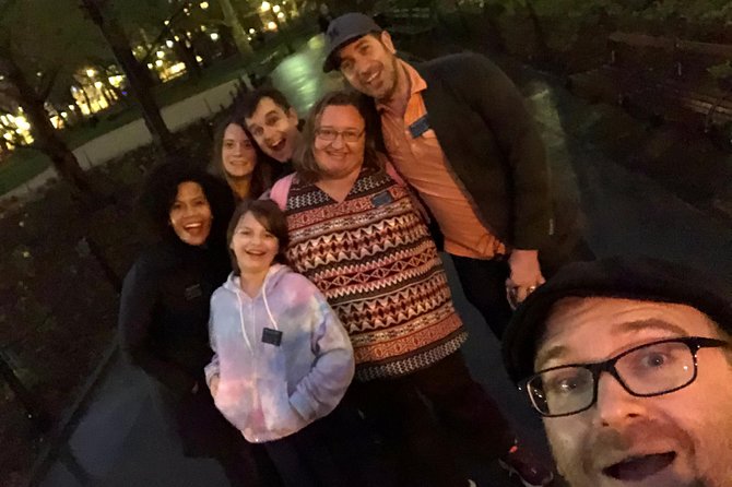 Greenwich Village Haunted Tour - Stop 1 at Washington Square Park: the audio mood-setter