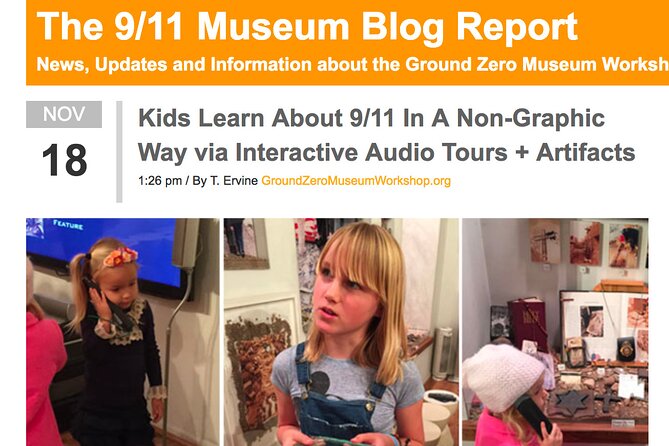 Ground Zero Museum Workshop Tour - Timing and pacing: what 90 minutes feels like in real life