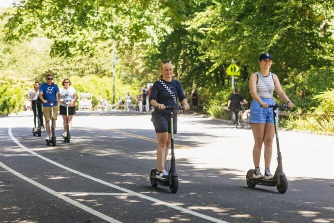 Guided Electric Scooter Tour of Central Park - Small-group control: how you stay together on shared paths