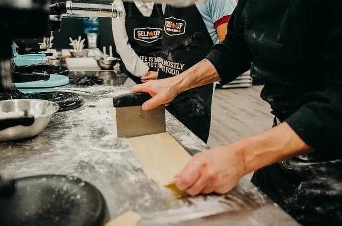 Handmade Fresh Pasta from Scratch in NYC - Entering the kitchen: meeting at 16 Beaver St and what to plan for