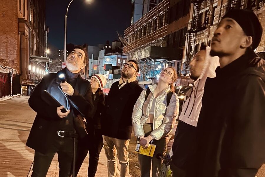 Haunted Village of New York City walking tour - The park built over unmarked graves, and what to look for