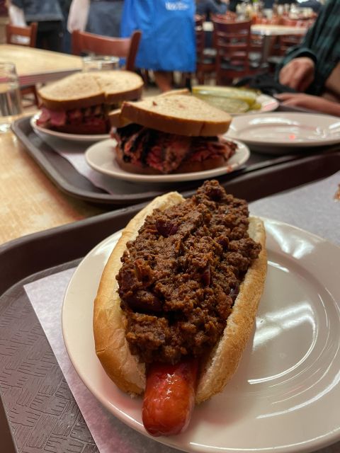Hot dogs food tour à New York - How the 3-hour pace feels, with up to 10 people