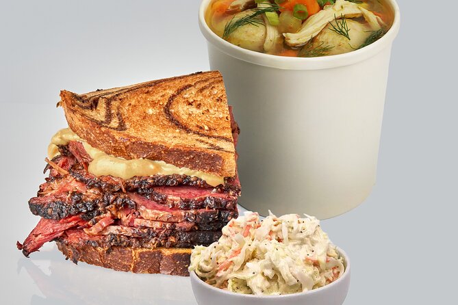 Live Show in the Heart of Times Square — Inside Classic NYC Deli - Dinner and soda/pop: what you are actually getting