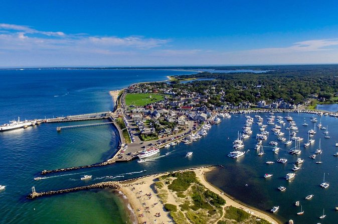 Martha's Vineyard & Essex 2-Day Tour from New York | Kids 50% Off - Martha’s Vineyard ferry ride and Aquinnah Cliffs views