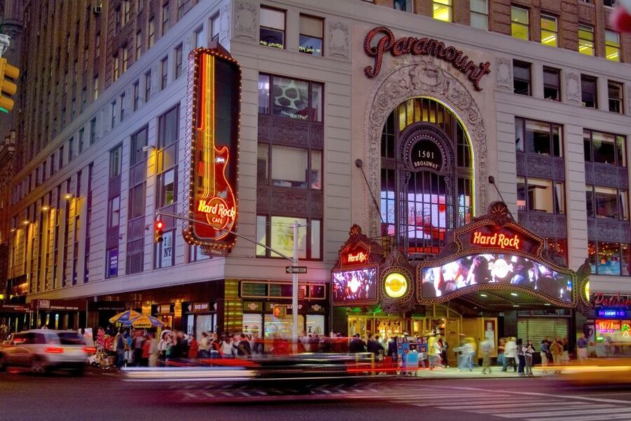 Meal at Hard Rock Cafe New York Times Square - Hard Rock Cafe Times Square, and what you are really paying for