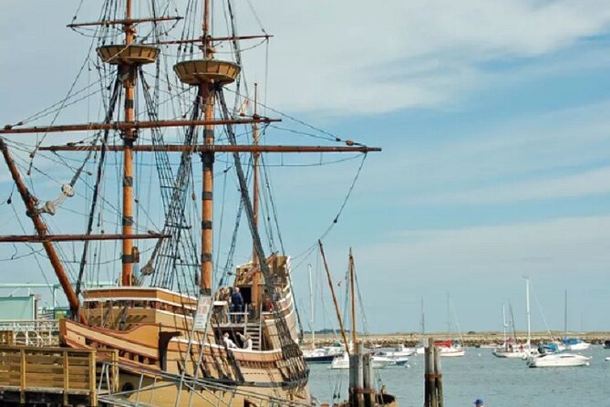 New England 3-Day Tour from NYC | Kids 50% Off - Day 3: Plymouth’s Plimoth Patuxet Museums, Grist Mill, Mayflower II, and Plymouth Rock