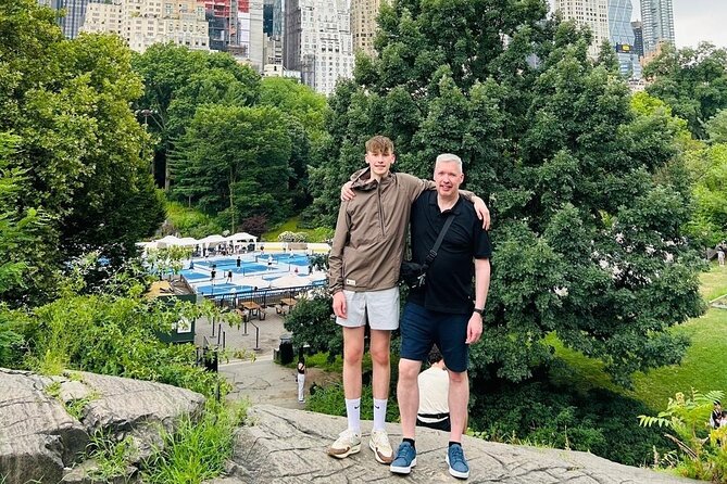 New York Central Park Guided Electric Scooter Tour - Umpire Rock, The Plaza, and Gapstow Bridge for quick, famous views