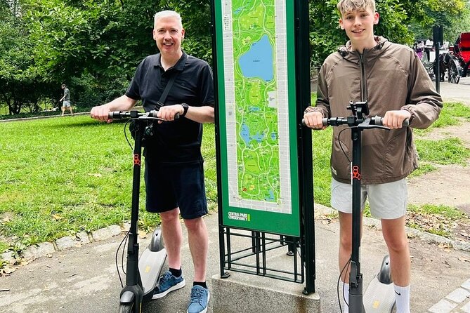 New York Central Park Guided Electric Scooter Tour - Harlem Meer to the Met and Bethesda Fountain: culture in the middle of trees