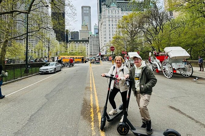 New York Central Park Guided Electric Scooter Tour - Meeting at 1794 Broadway and starting with a real NYC icon