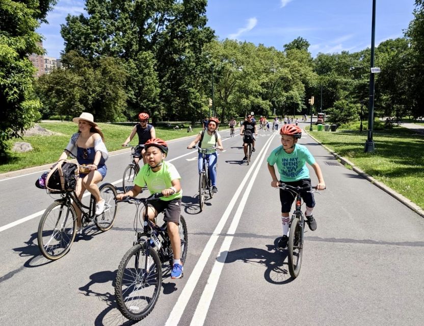 New York City: Best of Central Park Bike Tour - Bikes, Helmets, and Comfort for Different Rider Sizes
