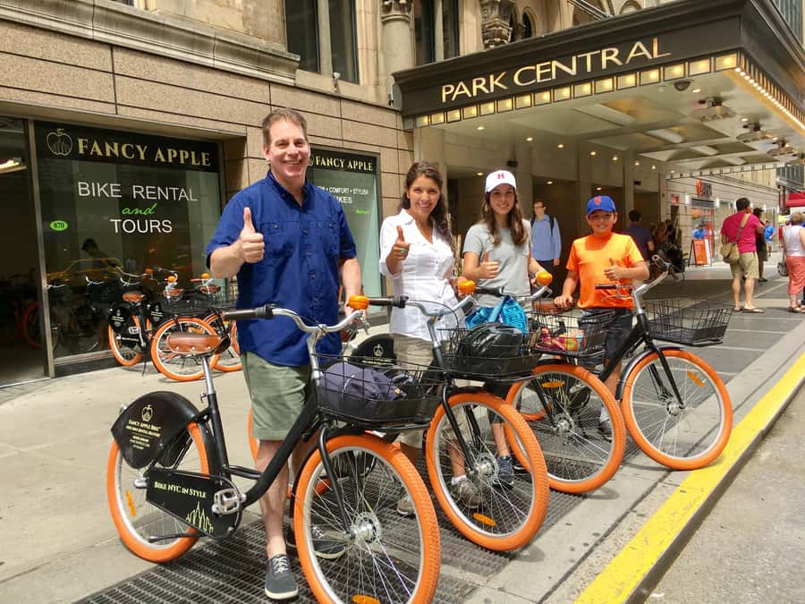 New York City: Best of Central Park Bike Tour - Meeting Point at Fancy Apple Bike Store on 7th and 56th