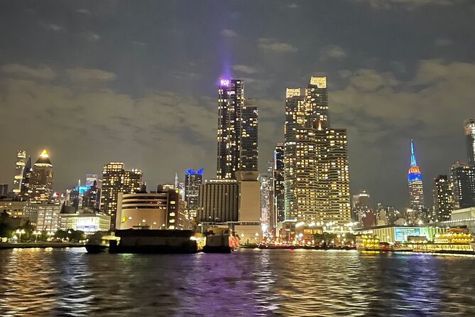New York City Bright Lights Skyline Cruise on Yacht - The Route Starts With Lower Manhattan and One World Trade Center