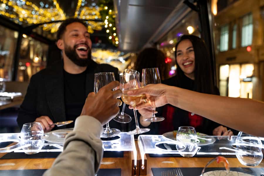 New York City: Bustronome Gourmet Dinner Tour - The panoramic terrace and 3 ways to get better photos