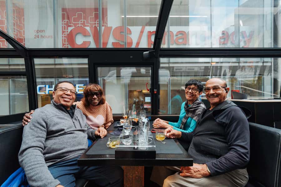 New York City: Bustronome Gourmet Dinner Tour - Restaurant-style service on a bus: the vibe matters