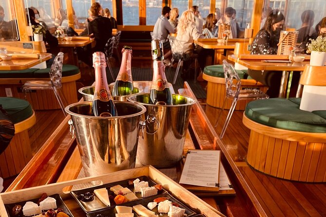 New York City: Champagne, Cheese, Caviar & Sightseeing Cruise - From One World Trade to the harbor mouth: where the views open up