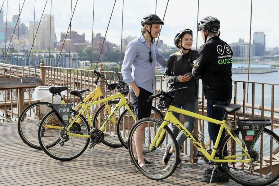 New York City: City Highlights Guided Bike or eBike Tour - Starting at 79 Chambers Street, then out toward the Brooklyn Bridge