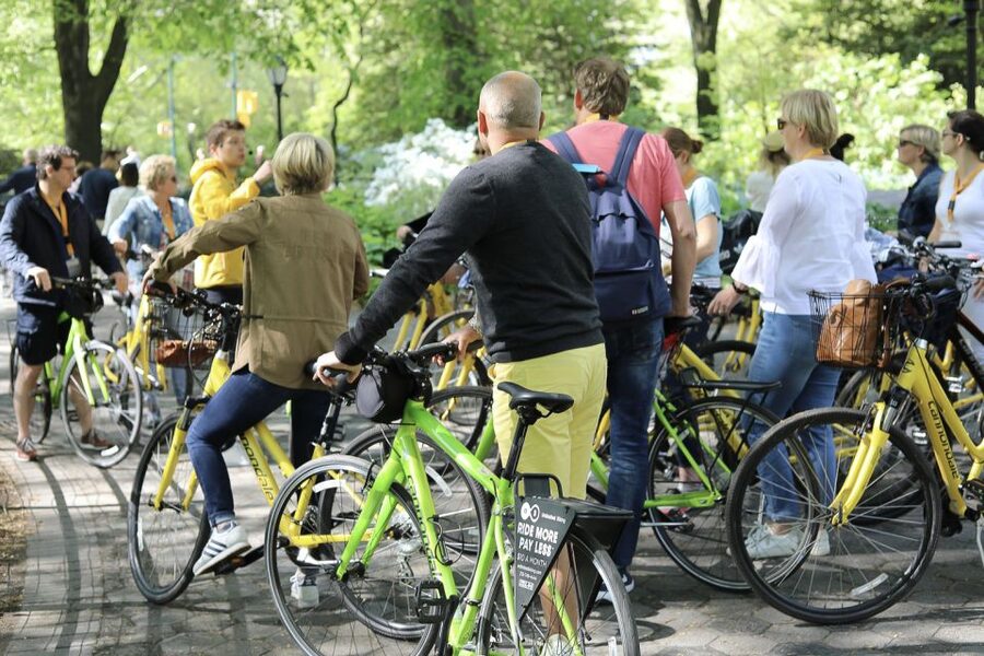 New York City: City Highlights Guided Bike or eBike Tour - Hudson River Park, pacing, and how the tour feels in real time