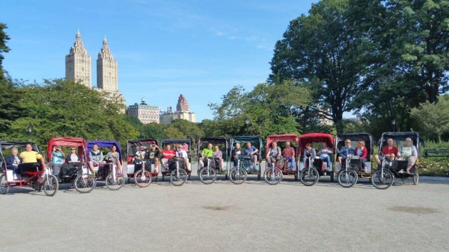 New York City: Classic Central Park Guided Pedicab Tour - Cherry Hill Fountain and Bow Bridge: Proposals, Postcards, and Photo Angles