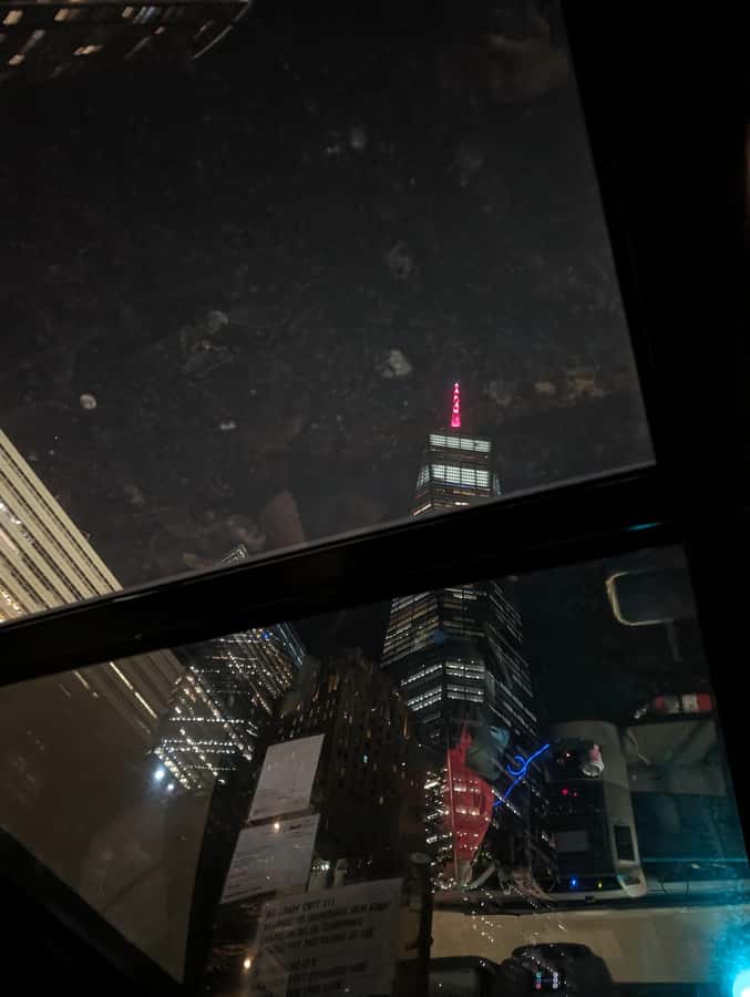 New York City: Guided Private Glass-Top Bus Tour at Night - Grand Central Terminal Inside, Then Views Toward Chrysler and One Vanderbilt