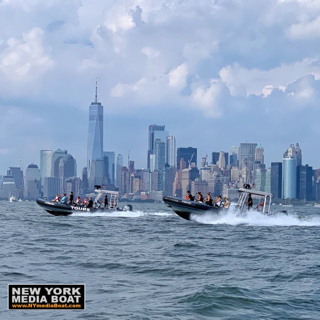 New York City: Harbor Speedboat Tour - Red Hook, Governors Island, and the Upper Bay traffic reality check