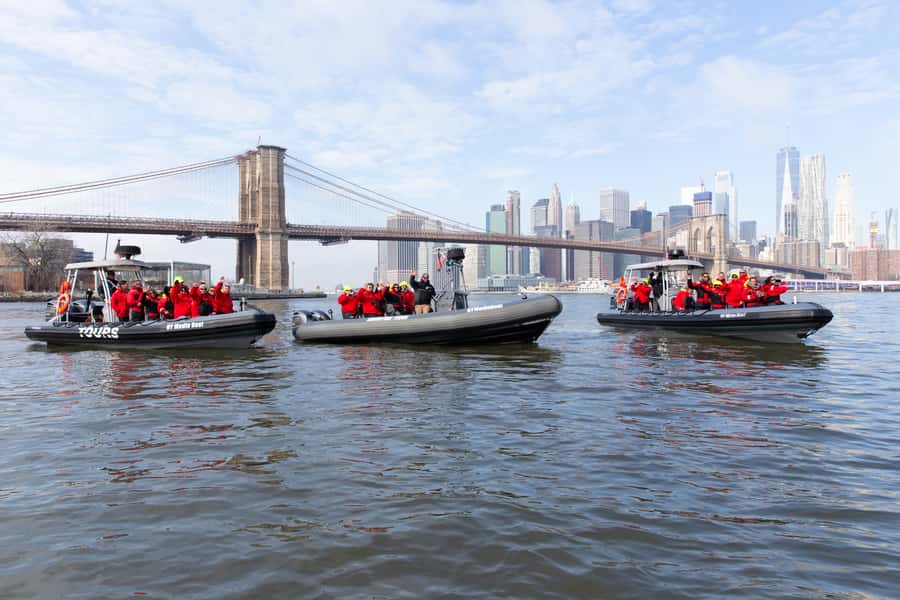 New York City: Harbor Speedboat Tour - Hudson River rush: Midtown and the view you cannot get from the subway