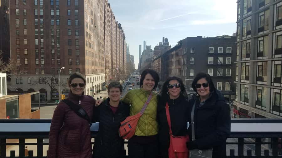 New York City: High Line Walking Tour - Chelsea and the Meatpacking District from above, seeing neighborhoods as patterns