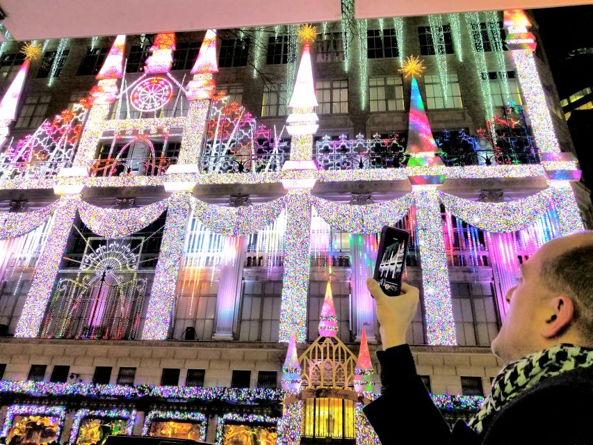 New York City: Holiday Lights Extravaganza Walking Tour - Fifth Avenue Retailer Windows: Light, Texture, and Motorized Details That Reward Slow Looking