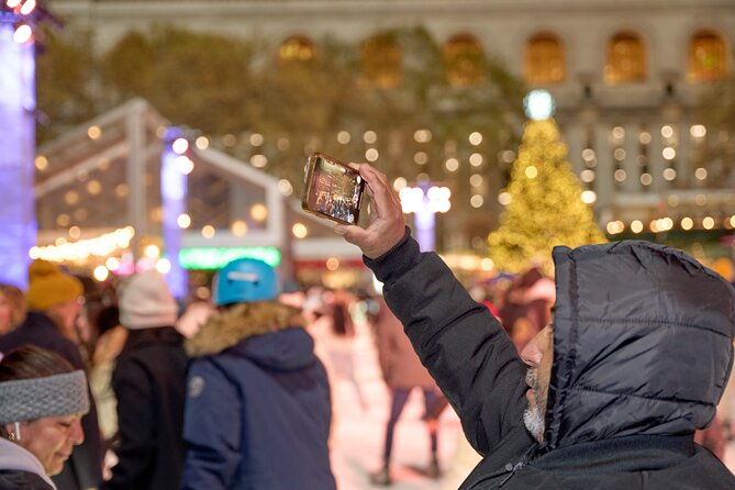 New York City Holiday Movie Sites and Lights Bus Tour - Central Park’s Two Big Movie Moments: Wollman Rink and Bethesda Fountain
