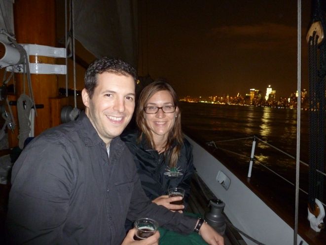 New York City Lights Schooner Sail - Getting on board at Chelsea Piers (Pier 62) without stress