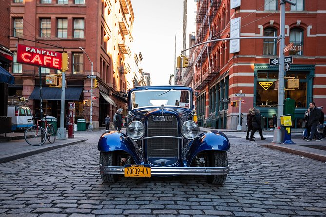 New York City Midtown and Downtown Private Vintage Car Tour - Columbus Circle and the “concrete jungle” opener