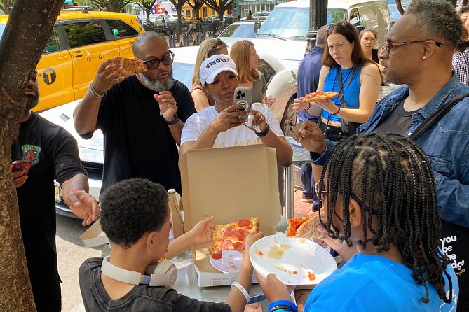 New York City's Best Pizza tour - Stop 4 at 111 MacDougal St: Extra-Large Slices in Classic New York Decor
