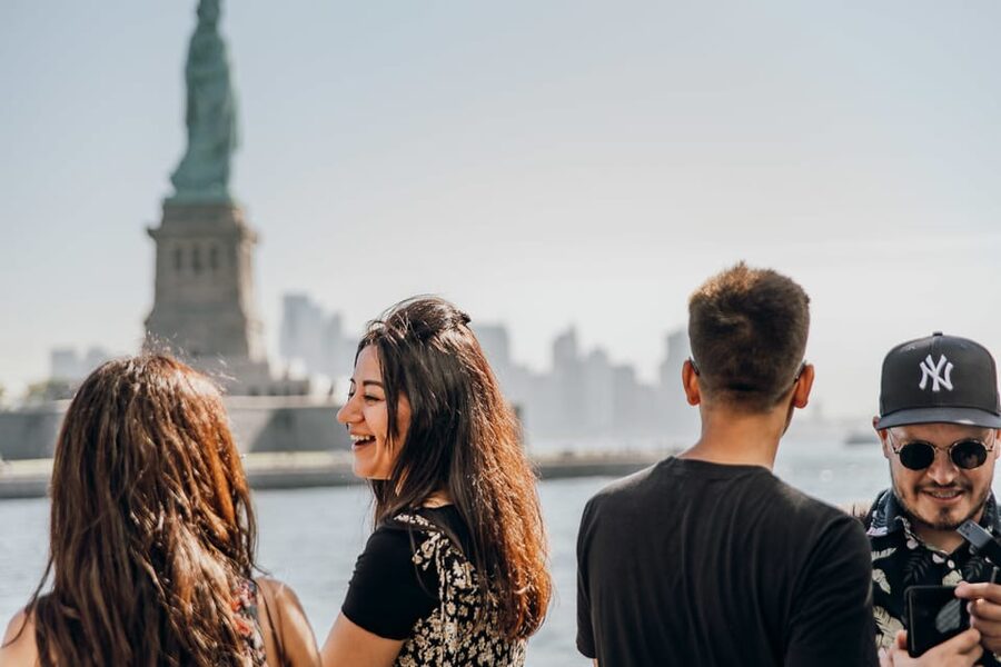 New York City: Statue of Liberty & Battery Park Guided Tour - Battery Park walking segment: the city side of the story