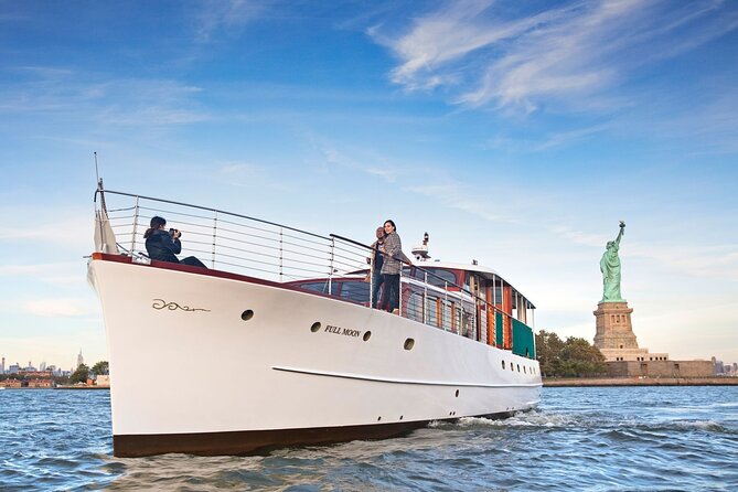 New York City Sunset or Daytime Sightseeing Cruise - Cruising Past a Historic Landmark Along the Hudson
