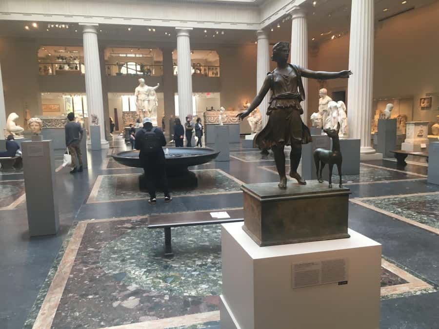 New York City: The Bible at the Metropolitan Museum of Art - Greek and Roman rooms, where Bible scenes get wider framing