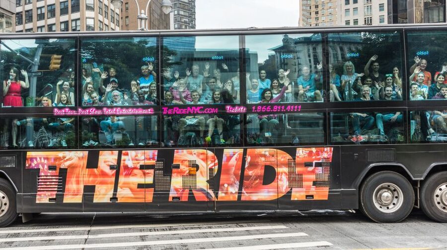 New York City: The Ride Interactive Bus Tour - A Moving Theater Ride Through Midtown