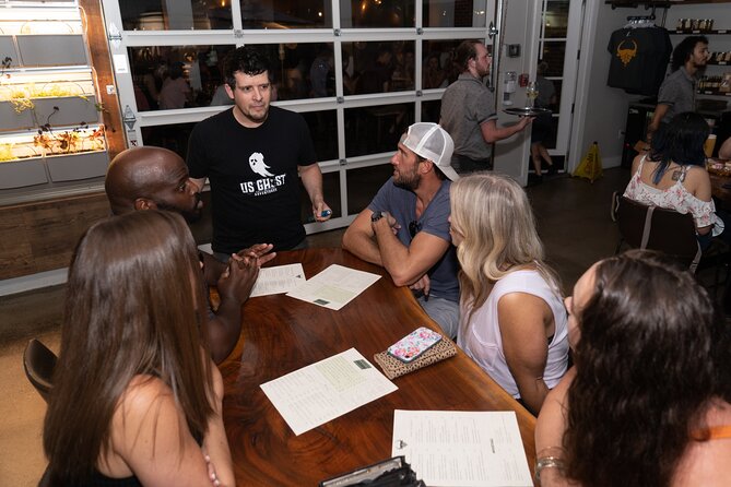 New York Ghosts Boos and Booze Haunted Pub Crawl - Stop 2: Underground bar vibes and the signature drink stop