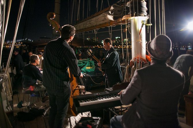 New York Harbor Wine and Jazz Sail aboard Clipper City - Ellis Island views on the immigration-story route