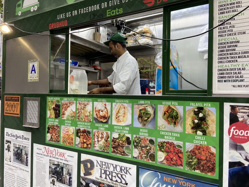 New York: Midtown Manhattan Street Food Walking Tour - Meeting the vendors behind the food cart myth