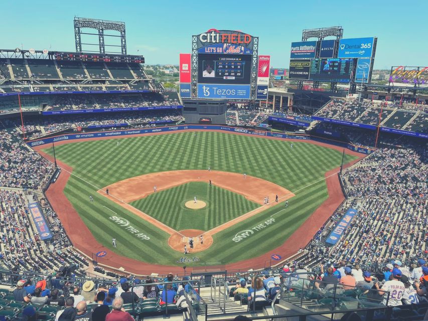 New York: New York Mets Baseball Game Ticket at Citi Field - Citi Field in Queens: what you see before the first pitch