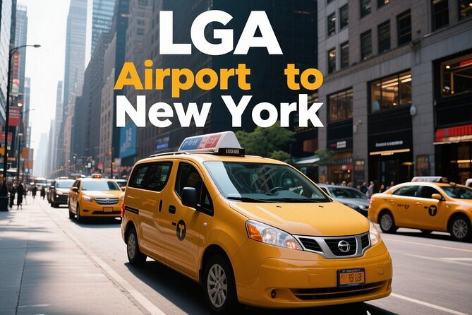 New York: Private Airport Transfer From/To LaGuardia Airport(LGA) - Two directions, two different pickup styles