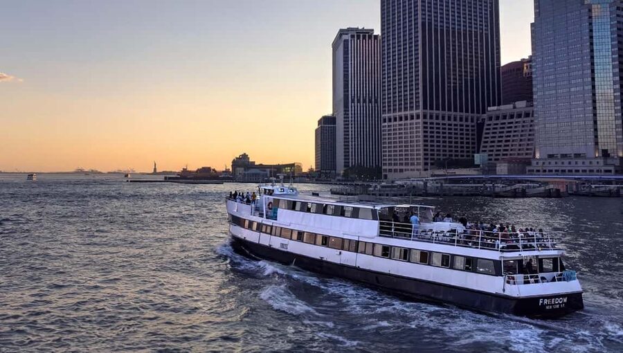 New York: Sunset Cruise with Statue of Liberty Views - Pier 40 makes the whole thing easier than you think