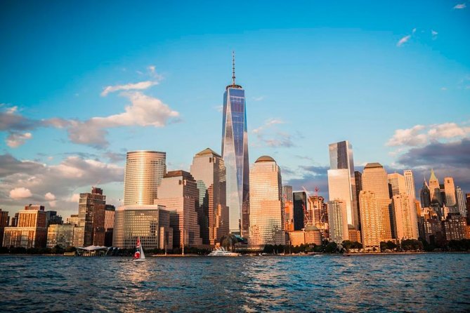 New York Sunset Schooner Cruise on the Hudson River - Statue of Liberty at Sunset: The Best Photo Window on the Whole Cruise