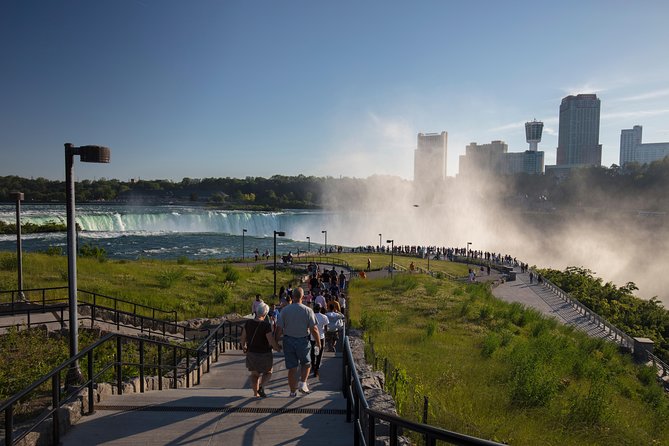 Niagara Falls with Outlet Shopping, 2-Day Tour from NYC - Canada-side views and the real-world border decision