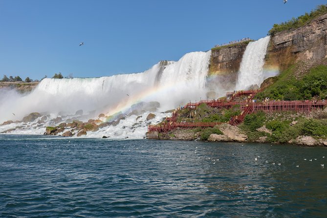 Niagara Falls with Outlet Shopping, 2-Day Tour from NYC - Maid of the Mist when open, Power Vista and Cave of the Winds in winter